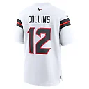Zennovawear Men's Houston Texans Nico Collins White Game Jersey