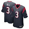 Zennovawear Men's Houston Texans Tank Dell Navy Player Game Jersey