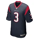 Zennovawear Men's Houston Texans Tank Dell Navy Player Game Jersey