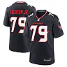 Zennovawear Men's Houston Texans Tremayne Anchrum Jr. Navy Team Game Jersey