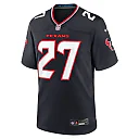 Zennovawear Men's Houston Texans Troy Pride Navy Team Game Jersey