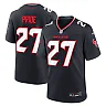 Zennovawear Men's Houston Texans Troy Pride Navy Team Game Jersey