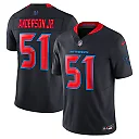Zennovawear Men's Houston Texans Will Anderson Jr. Navy 2nd Alternate Vapor F.U.S.E. Limited Jersey