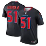 Zennovawear Men's Houston Texans Will Anderson Jr. Navy Alternate Legend Player Performance Top