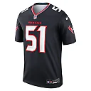 Zennovawear Men's Houston Texans Will Anderson Jr. Navy Team Legend Player Performance Top