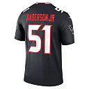 Zennovawear Men's Houston Texans Will Anderson Jr. Navy Team Legend Player Performance Top