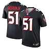 Zennovawear Men's Houston Texans Will Anderson Jr. Navy Team Legend Player Performance Top