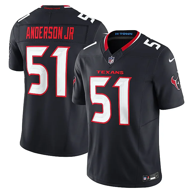 Zennovawear Men's Houston Texans Will Anderson Jr. Navy Vapor F.U.S.E. Limited Jersey