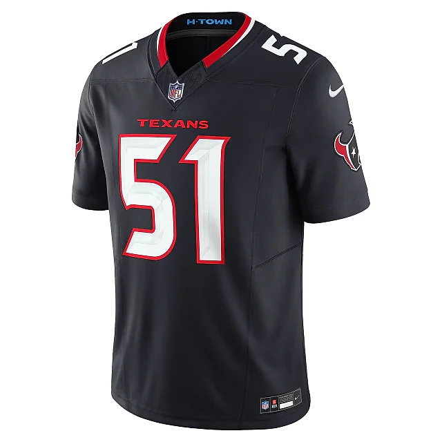 Zennovawear Men's Houston Texans Will Anderson Jr. Navy Vapor F.U.S.E. Limited Jersey