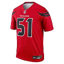 Zennovawear Men's Houston Texans Will Anderson Jr. Red Alternate Legend Player Performance Top