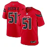 Zennovawear Men's Houston Texans Will Anderson Jr. Red Alternate Game Jersey