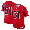 Zennovawear Men's Houston Texans Will Anderson Jr. Red Alternate Legend Player Performance Top
