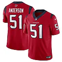 Zennovawear Men's Houston Texans Will Anderson Jr. Red Vapor F.U.S.E. Limited Jersey