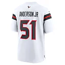 Zennovawear Men's Houston Texans Will Anderson Jr. White Game Jersey