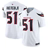 Zennovawear Men's Houston Texans Will Anderson Jr. White Vapor F.U.S.E. Limited Jersey