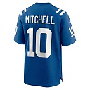 Zennovawear Men's Indianapolis Colts Adonai Mitchell Royal Player Game Jersey