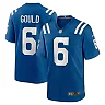 Zennovawear Men's Indianapolis Colts Anthony Gould Royal Game Jersey