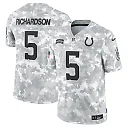Zennovawear Men's Indianapolis Colts Anthony Richardson Arctic Camo 2024 Salute to Service Limited Jersey