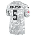 Zennovawear Men's Indianapolis Colts Anthony Richardson Arctic Camo 2024 Salute to Service Limited Jersey