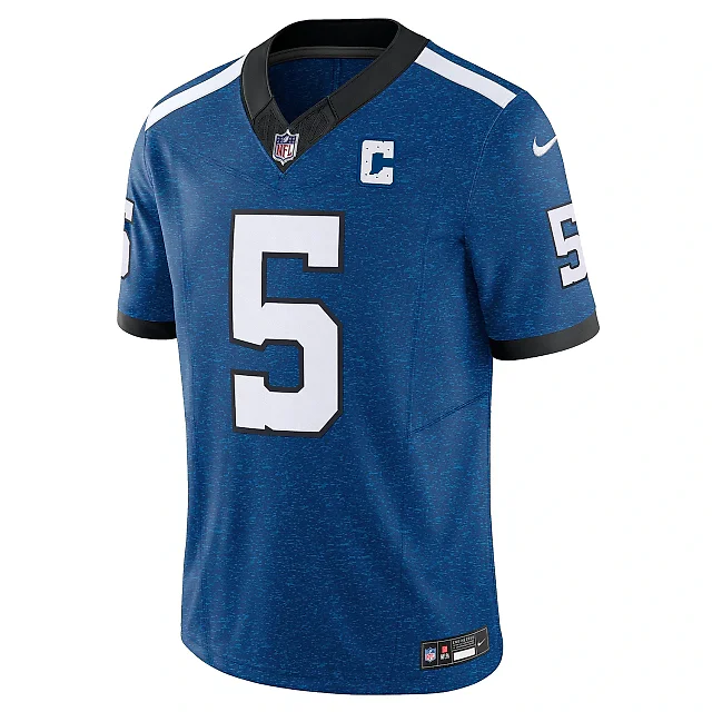 Zennovawear Men's Indianapolis Colts Anthony Richardson Royal Alternate Vapor F.U.S.E. Limited Jersey