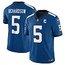 Zennovawear Men's Indianapolis Colts Anthony Richardson Royal Alternate Vapor F.U.S.E. Limited Jersey