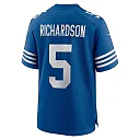 Zennovawear Men's Indianapolis Colts Anthony Richardson Royal Alternate Game Jersey