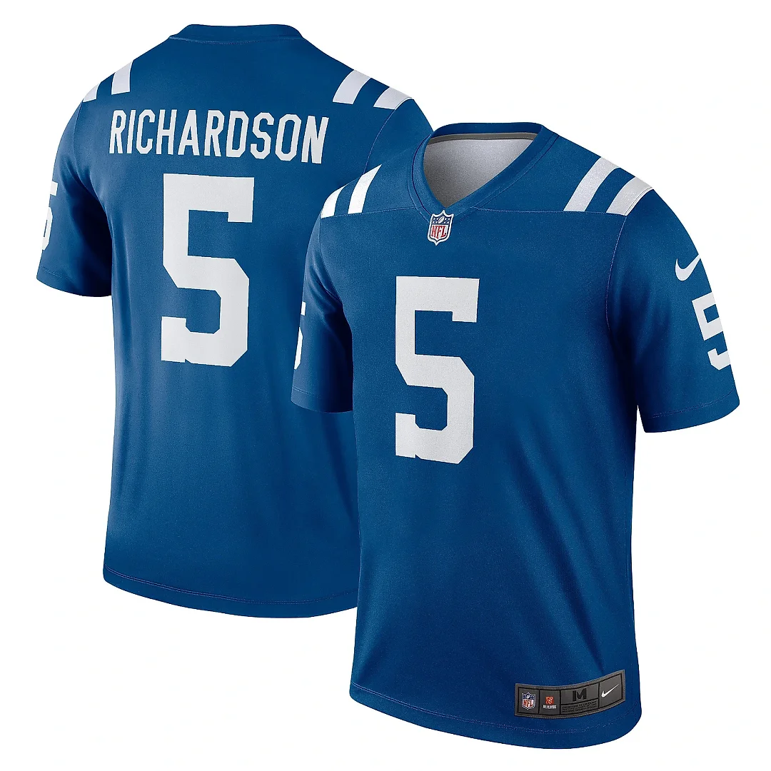 Zennovawear Men's Indianapolis Colts Anthony Richardson Royal Team Legend Player Performance Top