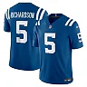 Zennovawear Men's Indianapolis Colts Anthony Richardson Royal Vapor F.U.S.E. Limited Jersey