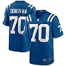 Zennovawear Men's Indianapolis Colts Art Donovan Royal Game Retired Player Jersey