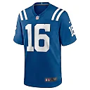 Zennovawear Men's Indianapolis Colts Ashton Dulin Royal Game Jersey