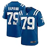 Zennovawear Men's Indianapolis Colts Bernhard Raimann Royal Player Game Jersey