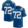 Zennovawear Men's Indianapolis Colts Braden Smith Royal Game Jersey