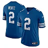 Zennovawear Men's Indianapolis Colts Carson Wentz Royal Alternate Vapor Limited Jersey