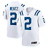 Zennovawear Men's Indianapolis Colts Carson Wentz White Game Jersey
