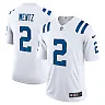 Zennovawear Men's Indianapolis Colts Carson Wentz White Vapor Limited Jersey