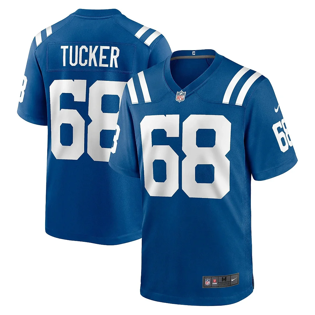 Zennovawear Men's Indianapolis Colts Dalton Tucker Royal Team Game Jersey
