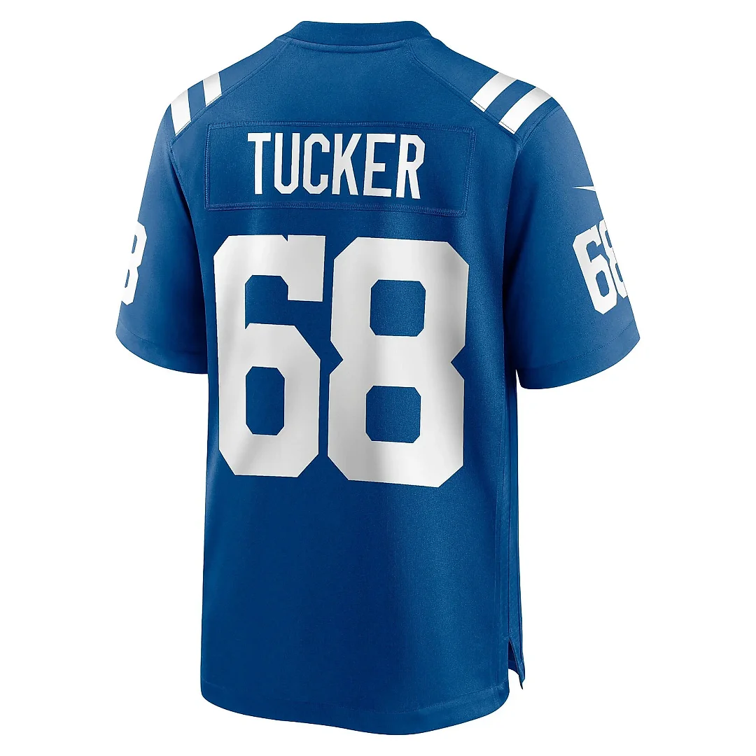 Zennovawear Men's Indianapolis Colts Dalton Tucker Royal Team Game Jersey