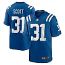 Zennovawear Men's Indianapolis Colts Daniel Scott Royal Game Jersey