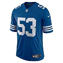 Zennovawear Men's Indianapolis Colts Darius Leonard Royal Alternate Vapor Limited Jersey
