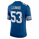 Zennovawear Men's Indianapolis Colts Darius Leonard Royal Alternate Vapor Limited Jersey