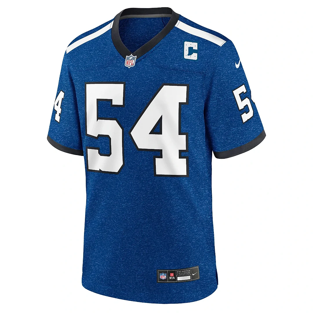 Zennovawear Men's Indianapolis Colts Dayo Odeyingbo Royal Indiana Nights Alternate Game Jersey
