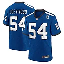 Zennovawear Men's Indianapolis Colts Dayo Odeyingbo Royal Indiana Nights Alternate Game Jersey