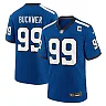 Zennovawear Men's Indianapolis Colts DeForest Buckner Royal Indiana Nights Alternate Game Jersey