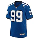 Zennovawear Men's Indianapolis Colts DeForest Buckner Royal Indiana Nights Alternate Game Jersey
