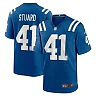 Zennovawear Men's Indianapolis Colts Grant Stuard Royal Game Player Jersey
