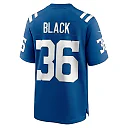 Zennovawear Men's Indianapolis Colts Henry Black Royal Team Game Jersey