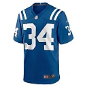 Zennovawear Men's Indianapolis Colts Jake Funk Royal Team Game Jersey