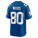 Zennovawear Men's Indianapolis Colts Jelani Woods Royal Player Game Jersey