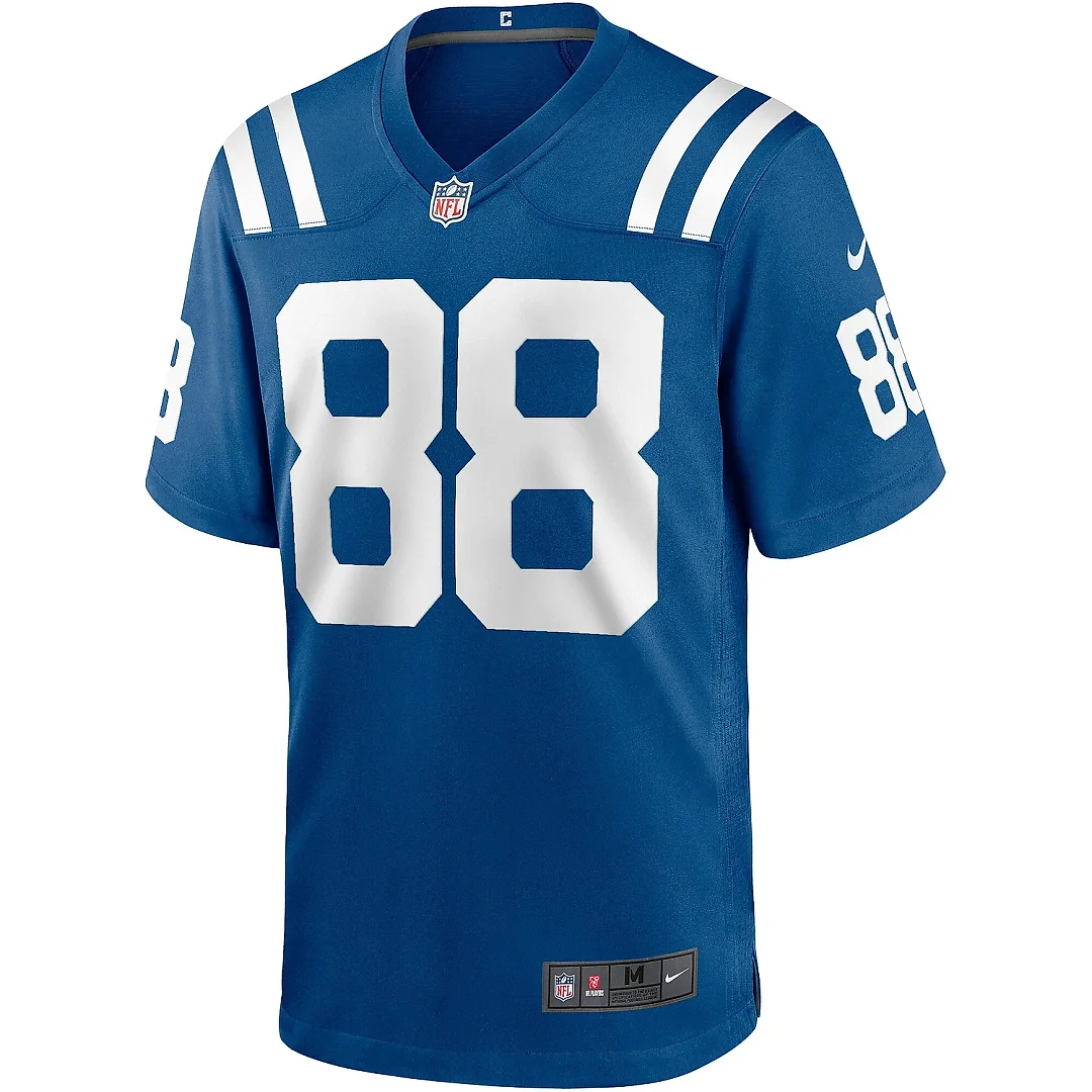 Zennovawear Men's Indianapolis Colts John Mackey Royal Game Retired Player Jersey