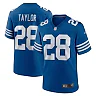 Zennovawear Men's Indianapolis Colts Jonathan Taylor Royal Alternate Game Jersey